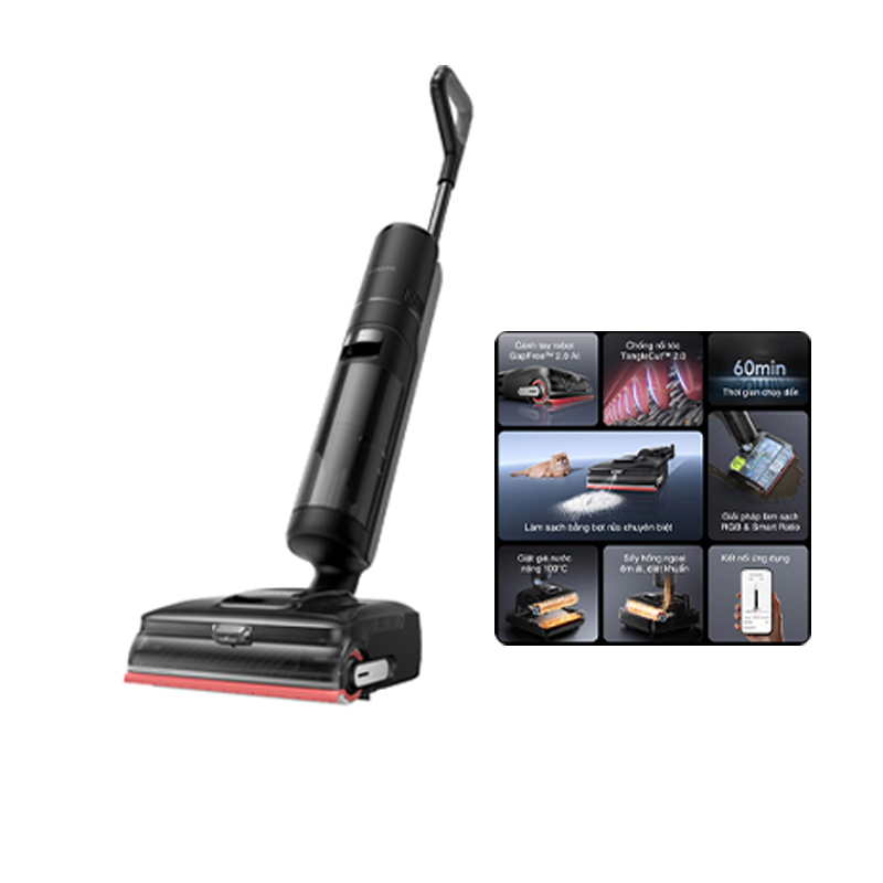 Máy Hút Bụi Lau Sàn Khô & Ứớt Dreame H15 Pro Foam Wash